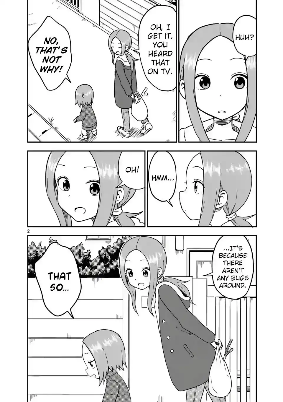 Karakai Jouzu no (Moto) Takagi-san Chapter 76 2